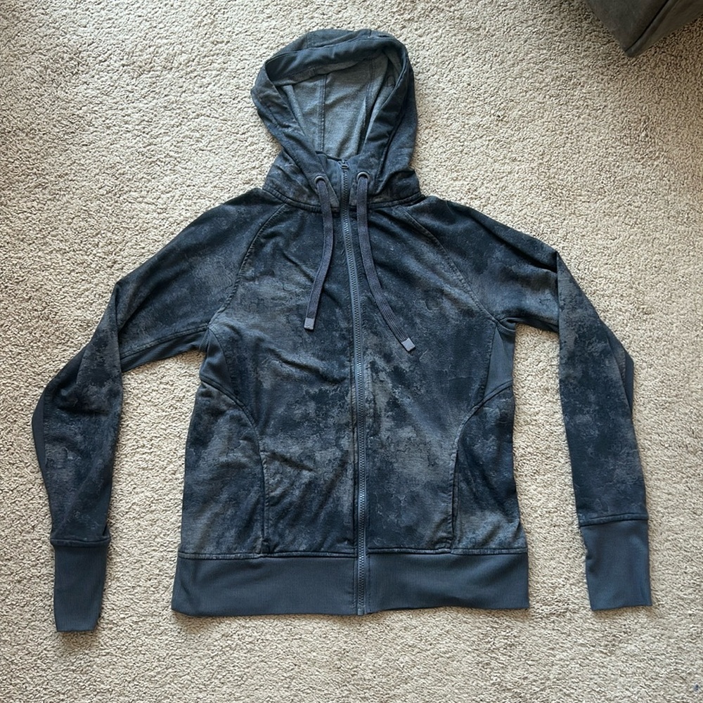 Danskin gray zip up